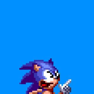 Pixel Sonic phone wallpaper