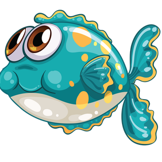 Fish drawing wallpaper