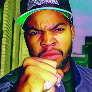 Ice Cube rapper wallpaper