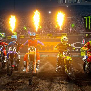 Monster Energy Supercross 25 wallpaper