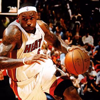 Lebron Miami desktop wallpaper