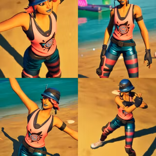 Razor Rae Fortnite wallpaper