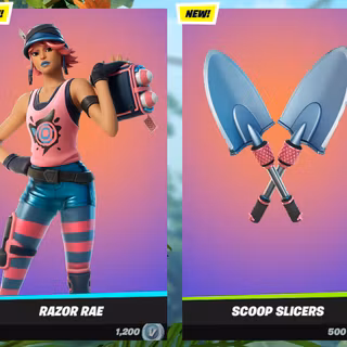 Razor Rae Fortnite wallpaper