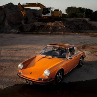 Porsche vintage wallpaper