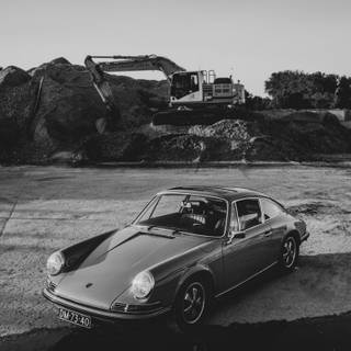 Porsche vintage wallpaper