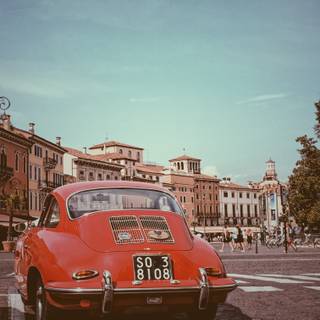 Porsche vintage wallpaper