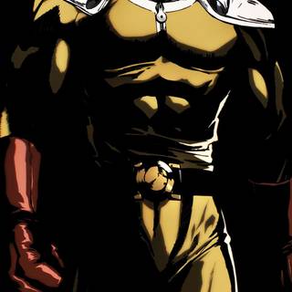 One Punch Man iPhone 14 Pro HD wallpaper