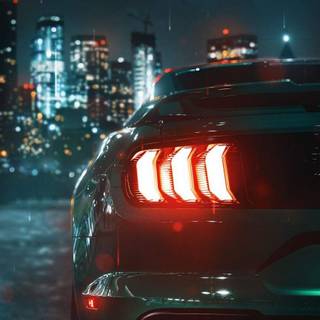 iPhone 4k Mustang wallpaper