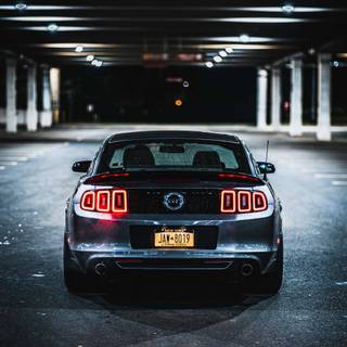 iPhone 4k Mustang wallpaper
