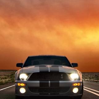 iPhone 4k Mustang wallpaper