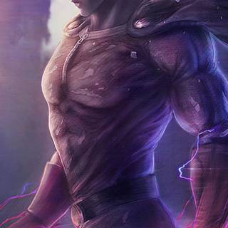 One Punch Man iPhone 14 Pro HD wallpaper