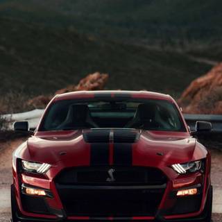 iPhone 4k Mustang wallpaper
