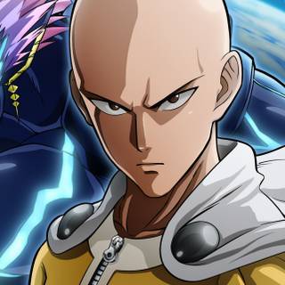 One Punch Man iPhone 14 Pro HD wallpaper