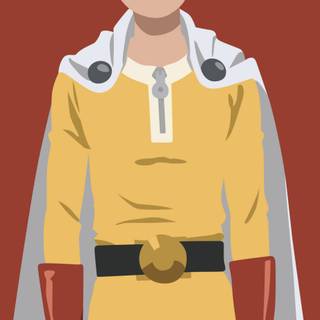 One Punch Man iPhone 14 Pro HD wallpaper