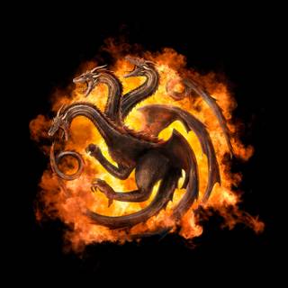 Fire dragon 4k desktop wallpaper