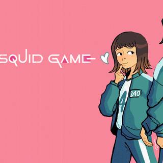 Squid Game 240 desktop wallpaper