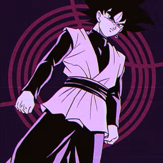 Aesthetic Goku PS4 wallpaper