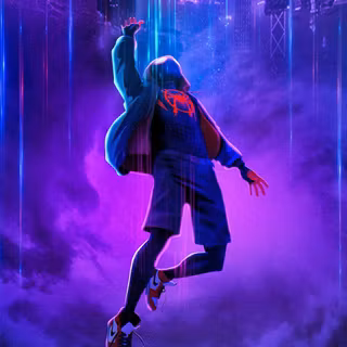 Spider-Man purple wallpaper