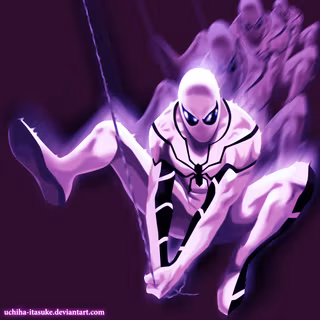 Spider-Man purple wallpaper