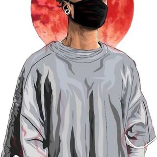 Boy illustration wallpaper