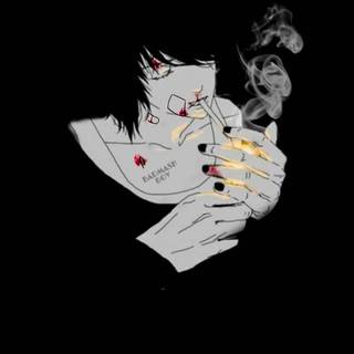 Boy illustration wallpaper