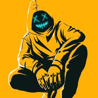 Boy illustration wallpaper