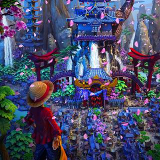 One Piece Wano 4k wallpaper