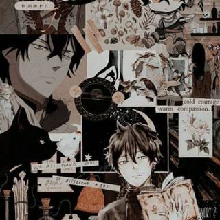Aesthetic manga iPhone wallpaper