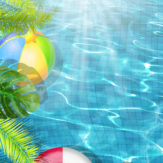 Summertime swimming wallpaper