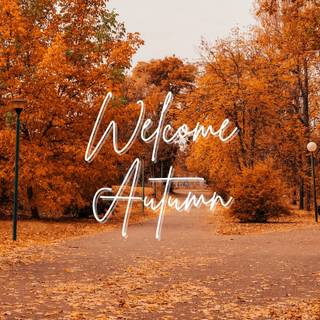 Autumn motivational wallpaper
