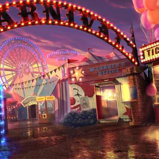 Circus Halloween wallpaper