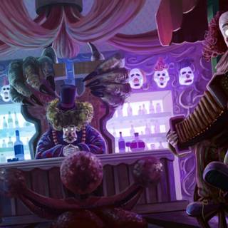 Circus Halloween wallpaper