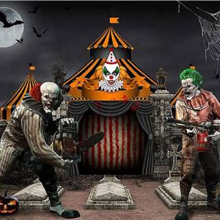 Circus Halloween wallpaper