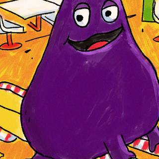 Grimace wallpaper