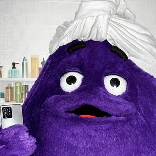 Grimace wallpaper