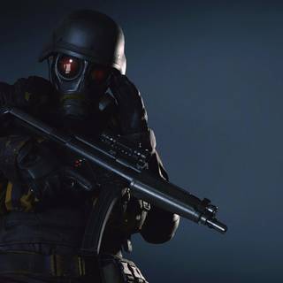 Umbrella Corporation Soldier desktop wallpaper