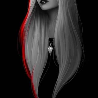 Drippy girl wallpaper