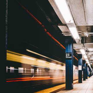 NYC Subway wallpaper