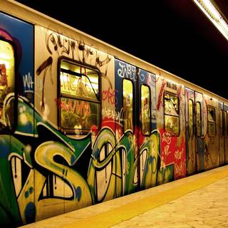 NYC Subway wallpaper
