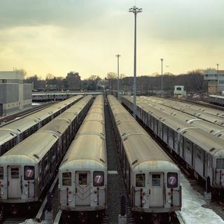 NYC Subway wallpaper