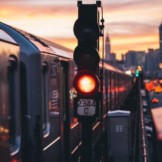 NYC Subway wallpaper