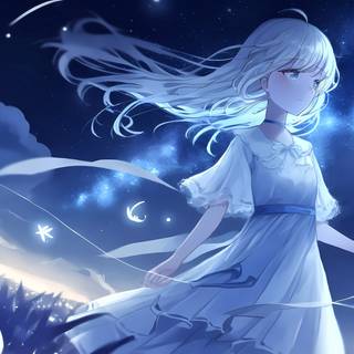 4k night anime wallpaper