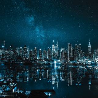 4k dark city wallpaper