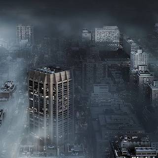 iPhone 11 HD 4k black city wallpaper