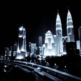 4k dark city wallpaper