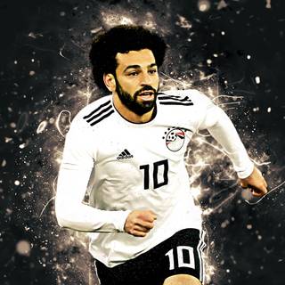 Mohamed Salah 4k wallpaper