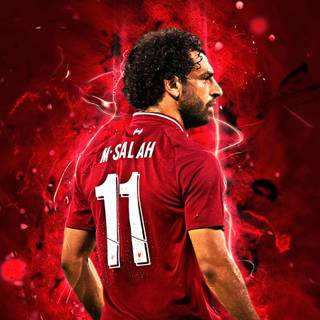 Mohamed Salah 4k wallpaper
