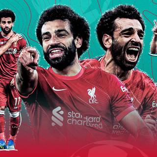 Mohamed Salah 4k wallpaper