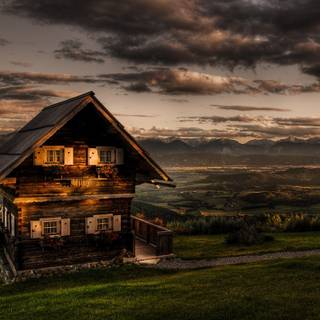 4k cottage wallpaper