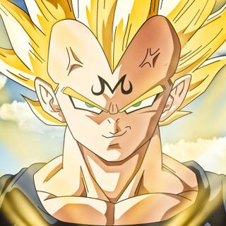 Majin Vegeta 4k wallpaper